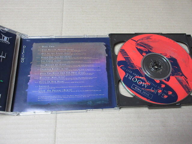 CD# Gary Moore лучший запись (2 листов комплект )