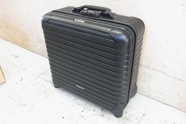 G125-Y30-1114 RIMOWA リモワ トランク スーツケース サイズ約 38×40cm 現状品③＠の画像2