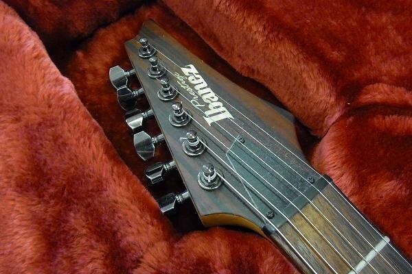 G113-Y30-1117 IBANEZ アイバニーズ PRESTIGE エレキギターケース付き 現状品③＠_画像5