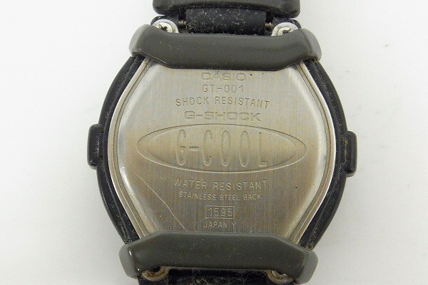 H387-N36-916◎ CASIO カシオ G-SHOCK G-COOL GT-001 メンズ クォーツ 腕時計 現状品① ◎の画像4