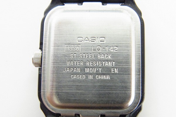 H747-J26-174◎ CASIO カシオ LQ-142 レディース クォーツ 腕時計 現状品① ◎