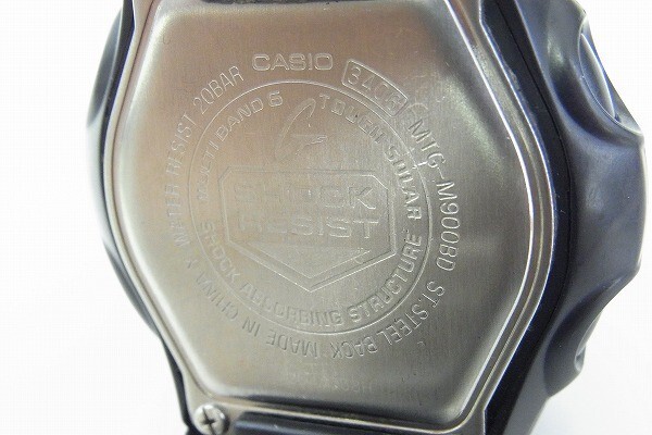 H742-J27-226◎ CASIO カシオ G-SHOCK MTG-M900BD メンズ クォーツ 腕時計 現状品① ◎_画像4