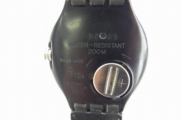 H736-N37-287◎ Swatch スウォッチ water resistant メンズ クォーツ 腕時計 現状品① ◎