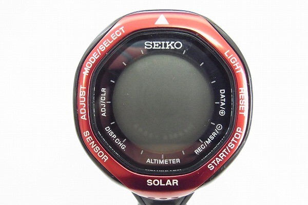 H723-J28-108◎ SEIKO セイコー プロスペックス アルピニスト S822-00A0 メンズ クォーツ 腕時計 現状品① ◎の画像1