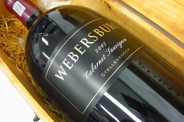 H059-Y32-1045 WEBERSBURG ワイン 5000ml 13.5% 未開栓 現状品③＠の画像2