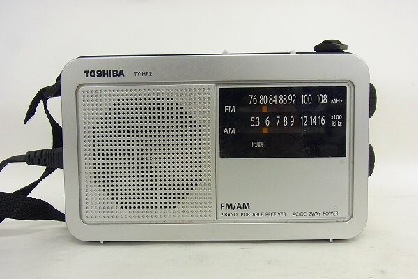 H046-J16-2331 TOSHIBA 東芝 TY-HR2 ラジオ 現状品③の画像1