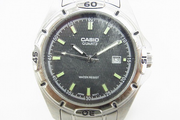H436-N29-2720◎ CASIO カシオ MTP-1244 メンズ クォーツ 腕時計 現状品① ◎の画像1