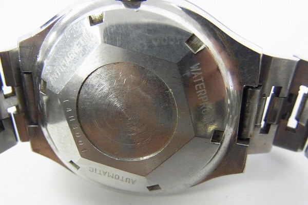 H810-J29-186◎ TECHNOS テクノス メンズ 自動巻き 腕時計 現状品① ◎の画像4