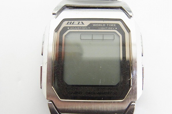 I516-J10-3938◎ CASIO カシオ META ワールドタイム ME-120 メンズ クォーツ 腕時計 現状品① ◎_画像1