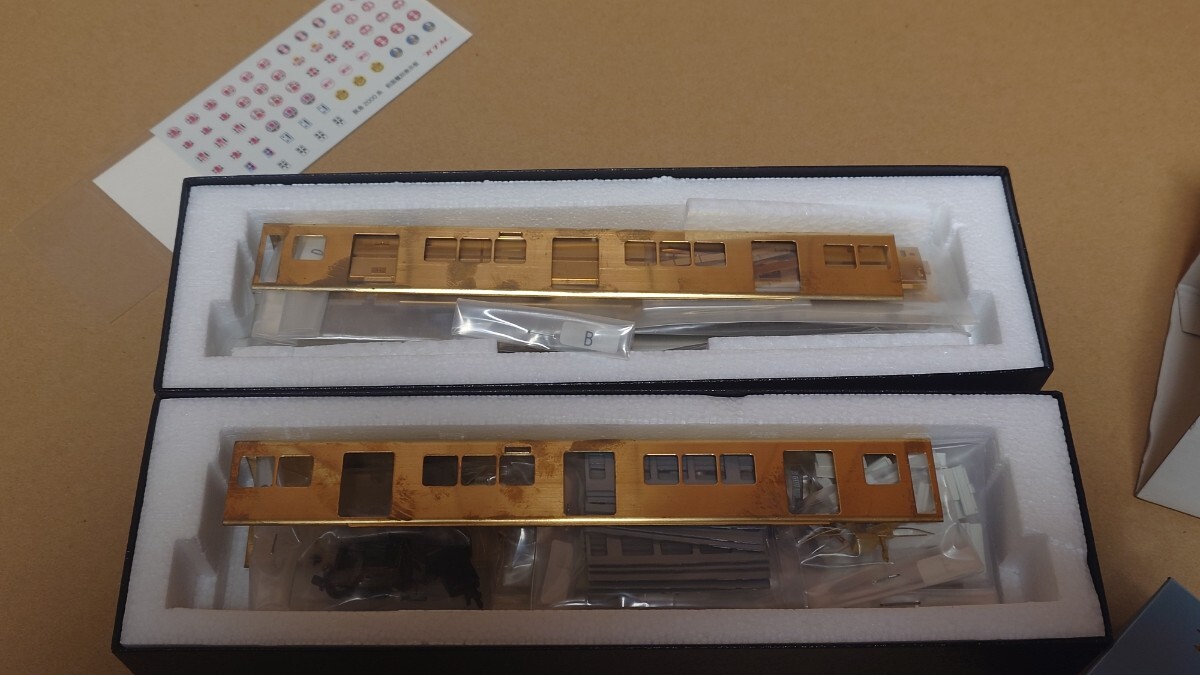 カツミ HOゲージ阪急電鉄2000系昭和37年バージョン車体キットの画像2