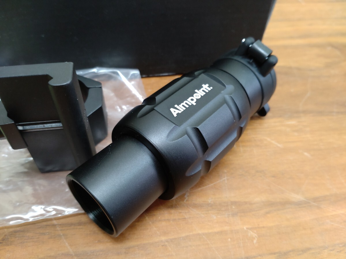 未使用品 Aimpoint 3倍ブースター Lタイプ マウントセット トイガン レターパックプラス520円の画像2