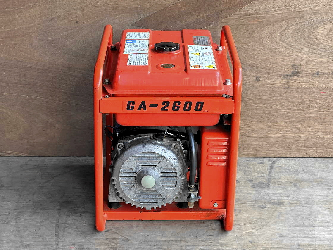  Denyo GA-2600 gasoline engine generator 