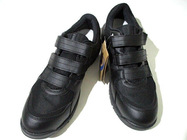  новый товар # не использовался дешевый! быстрое решение! Asics безопасная обувь u in jobCP205 26.5cm чёрный черный не использовался липучка безопасность обувь 