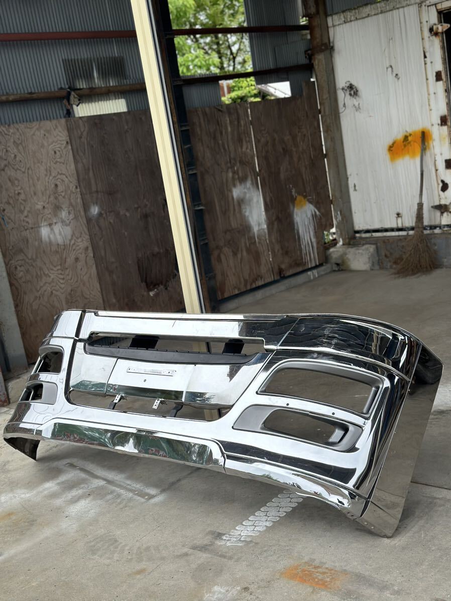 ka2 original Mitsubishi Fuso 07 Super Great plating front bumper plating front bumper 