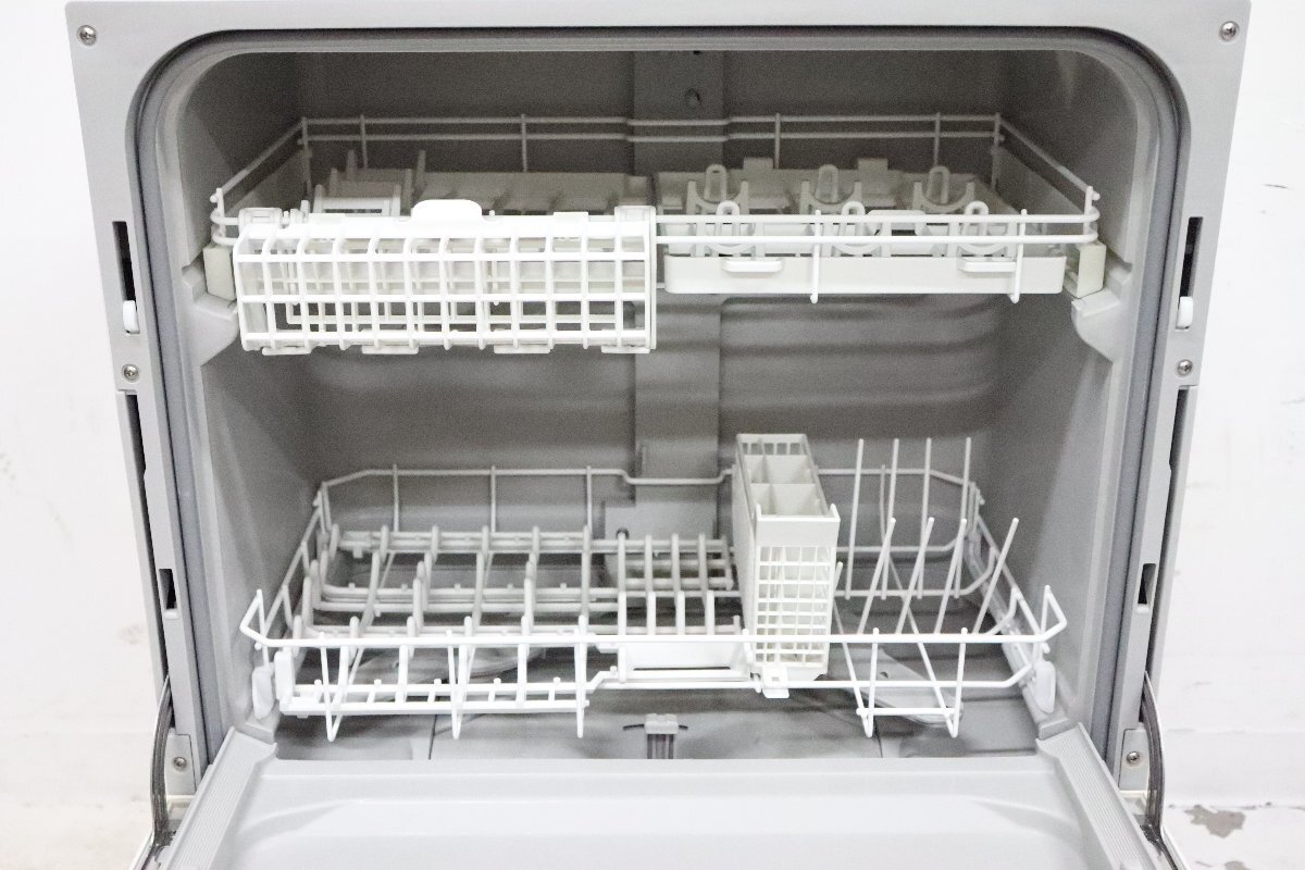 ■2019年製■動作確認済■ Panasonic パナソニック NP-TA3-W 電気食器洗い乾燥機 食洗器の画像6