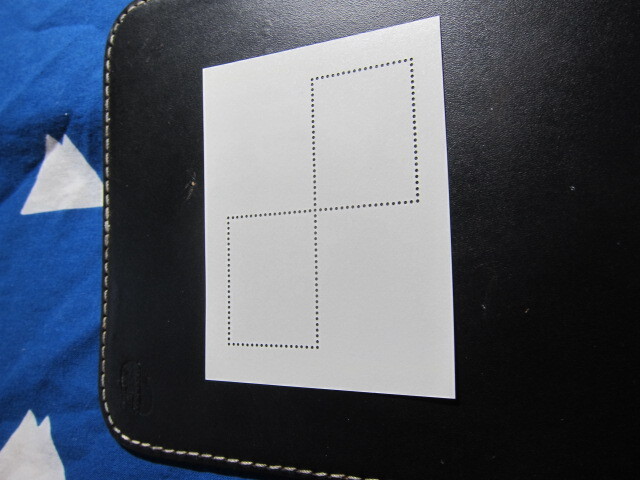 記念切手 ふみの日　平成17年　小型シート 未使用品　同封可_画像6