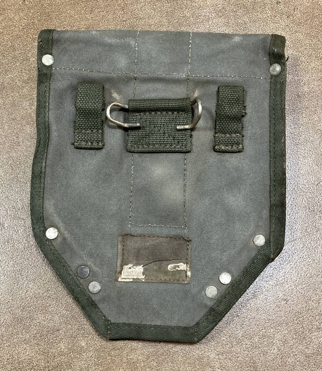 陸上自衛隊 旧型スコップ（えんぴ）カバー携帯シャベル覆いの画像2