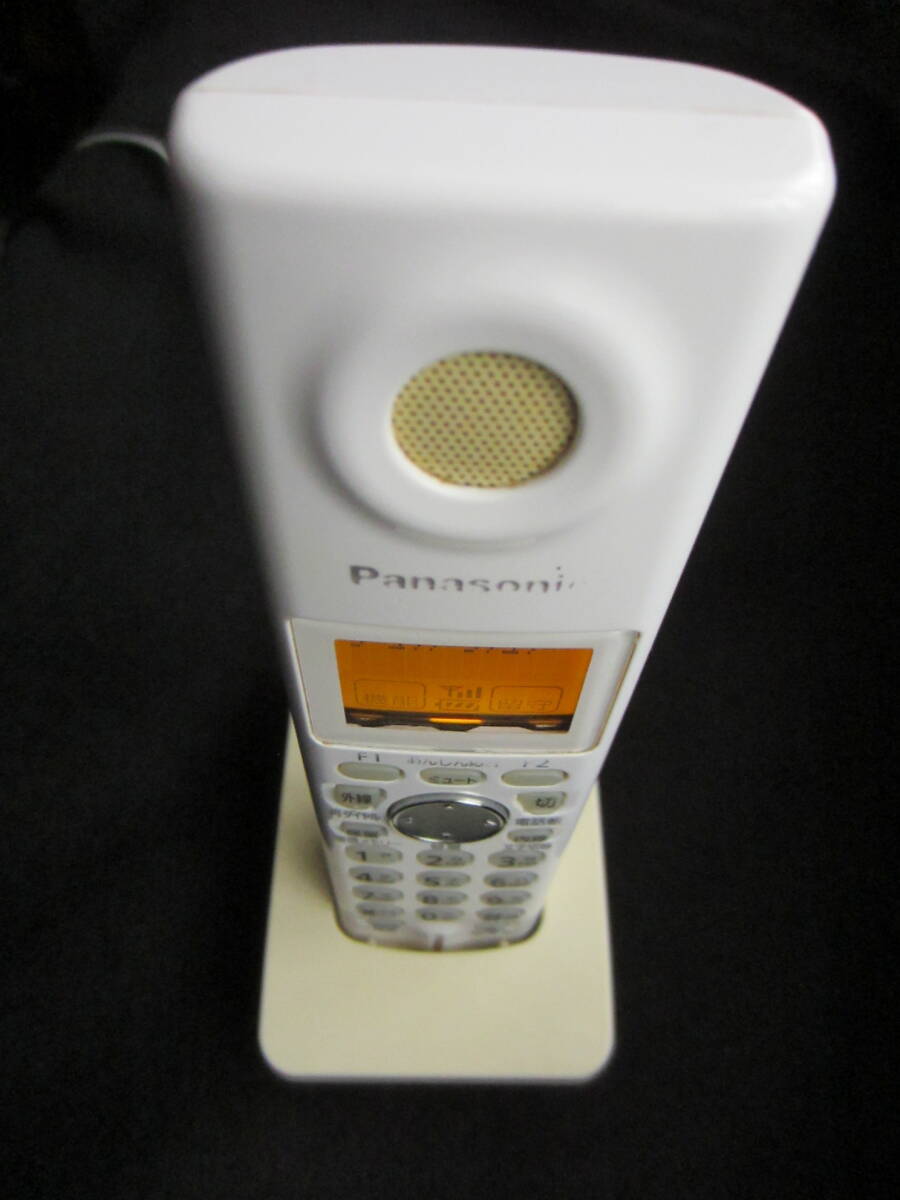 中古品　子機付 Panasonic KX-PW320DL コードレス電話機ナンバーディスプレイ対応