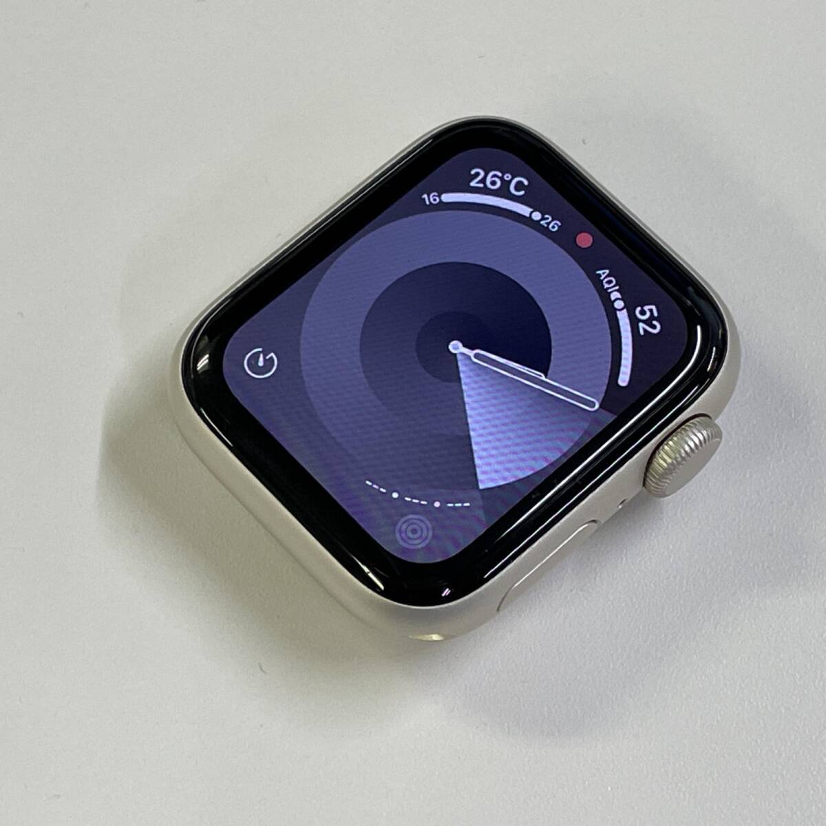 アップル Apple Watch Apple Watch SE 第2世代 40mm GPS A2722 MNJP3J/A スターライト バッテリー100%_画像1