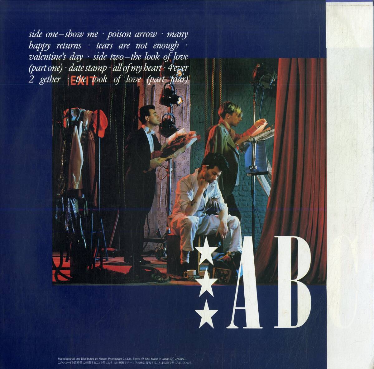 A00569100/LP/ABC「ルック・オブ・ラブ(1982年・シンセポップ・ニューウェイヴ・ディスコ)」の画像2