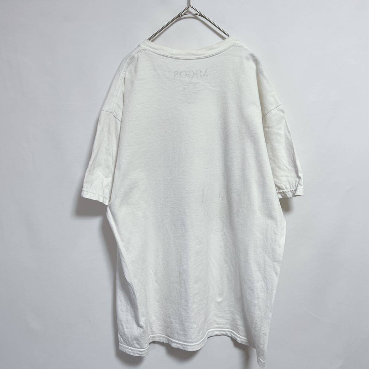 ミーゴス（Migos）　半袖Tシャツ　グッドデザインプリント　ミュージックTシャツ　サイズＬ_画像2