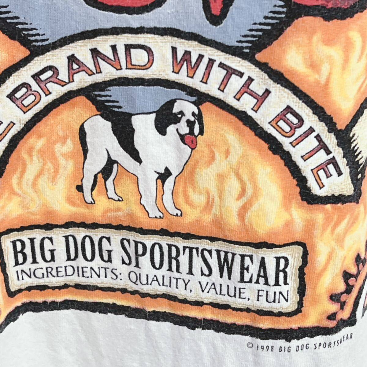 BIG DOGS 半袖Tシャツ　セント・バーナード　ビッグプリント　バックプリント　サイズXL ゆったり_画像7