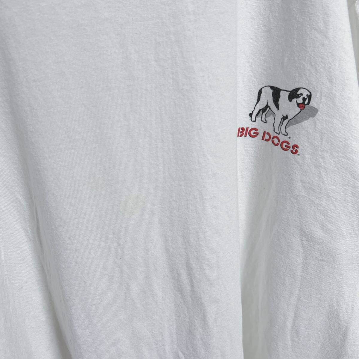 BIG DOGS 半袖Tシャツ　セント・バーナード　ビッグプリント　バックプリント　サイズXL ゆったり_画像3