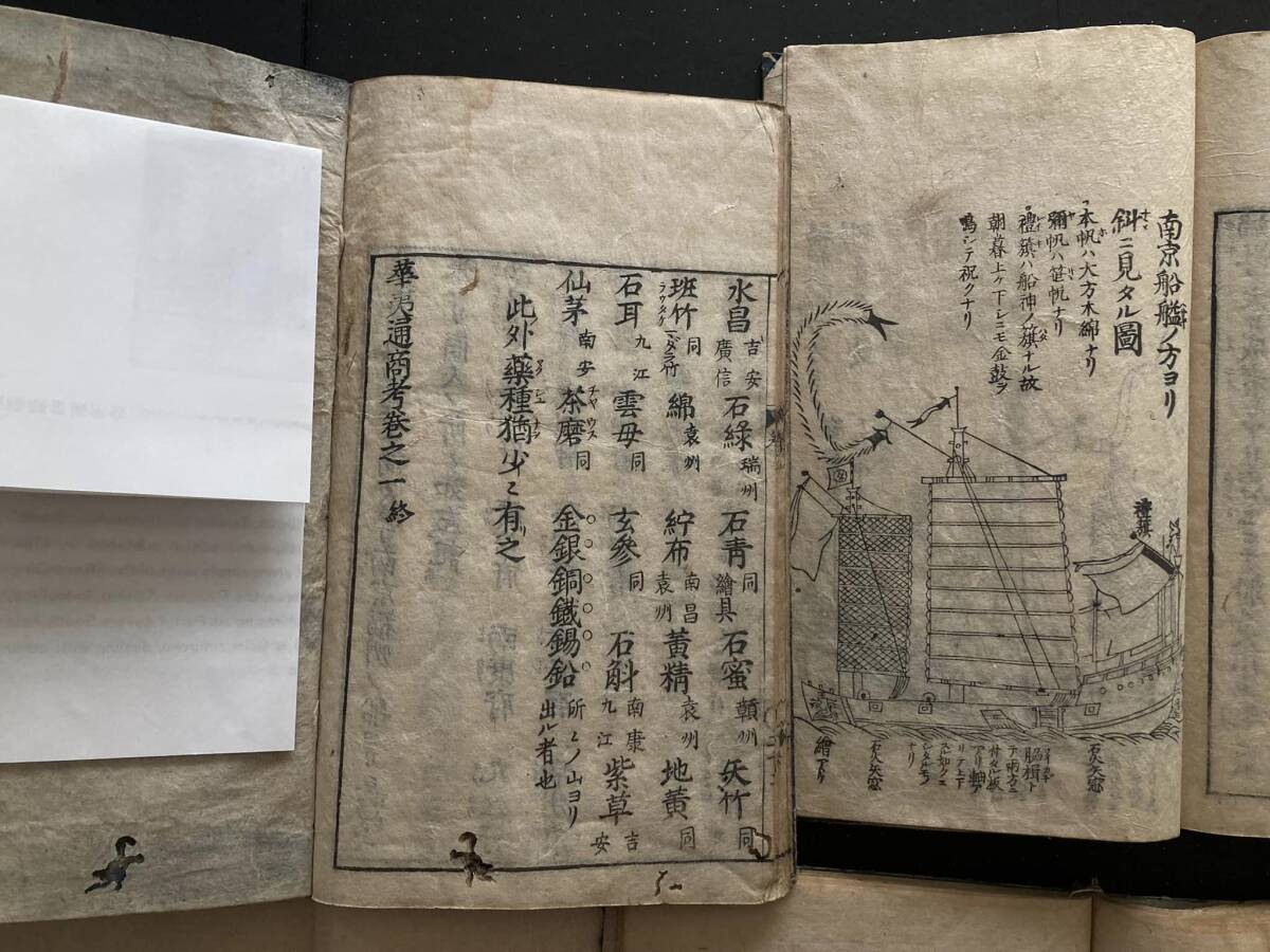 【江戸思想・芸術関連書籍祭り】増補華夷通商考 5冊 1708（宝永5）（８）の画像9