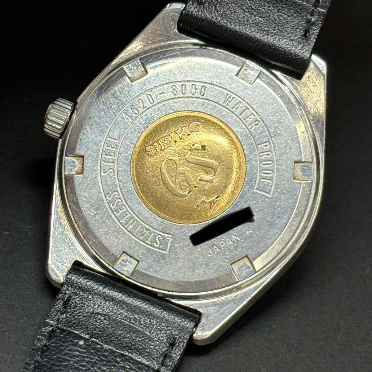 24C014 セイコー SEIKO グランドセイコー ハイビート 4520-8000 手巻き 36ミリ 箱 保証書 メンズ腕時計 シルバー文字盤 １円～の画像8