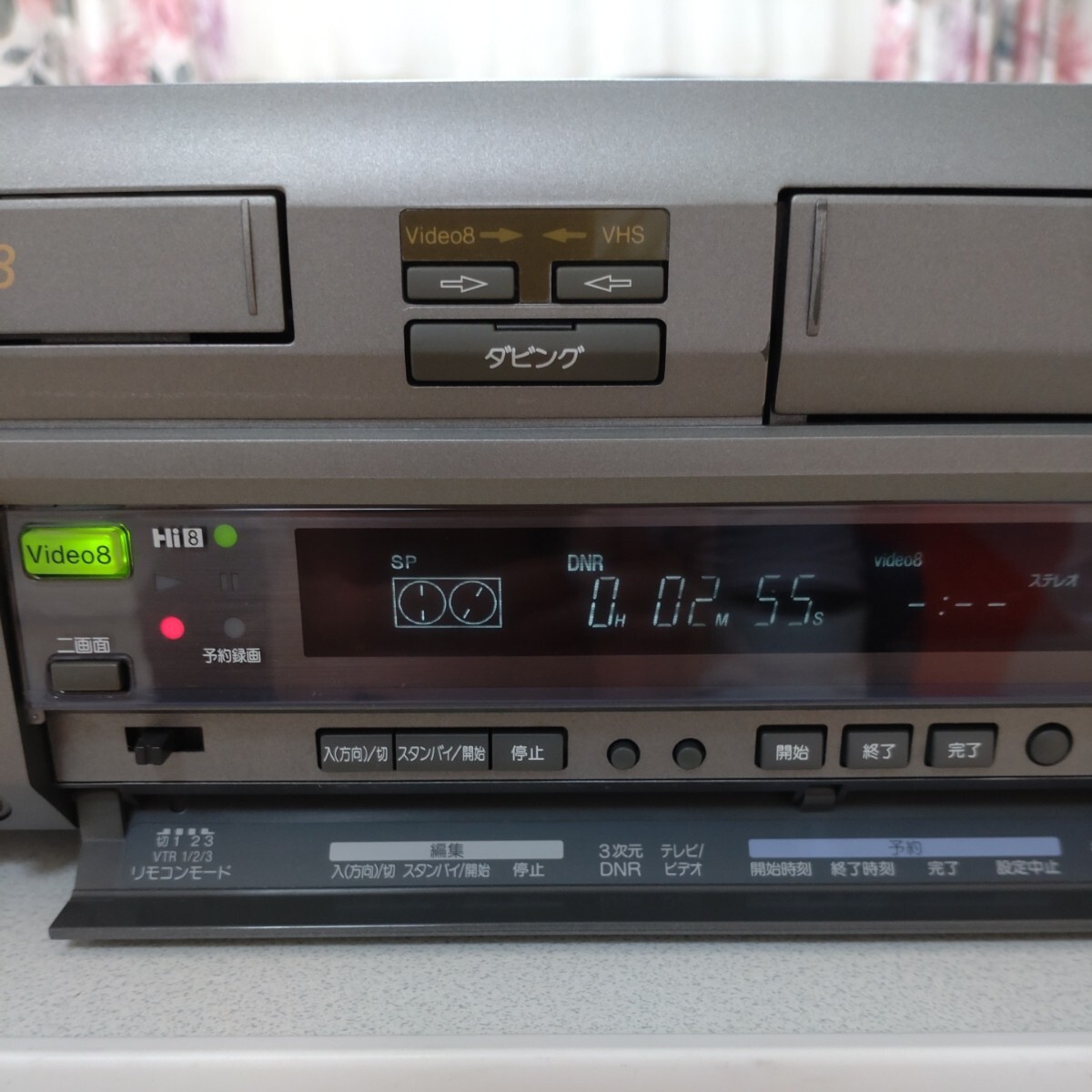 SONY ビデオカセットレコーダー Hi8＋SVHS WV−ST1の画像4