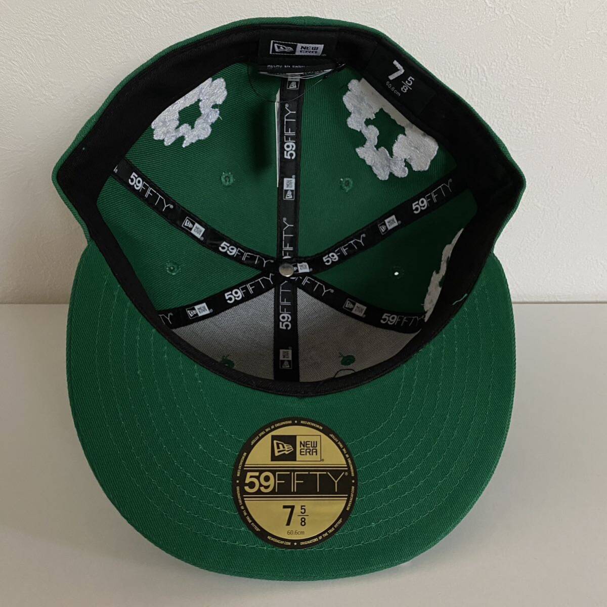 新品 Denim Tears New Era Cotton Wreath Cap Green 7 5/8 60 新品 Denim Tears New Era Cotton Wreath Cap Green 7 5/8 60
