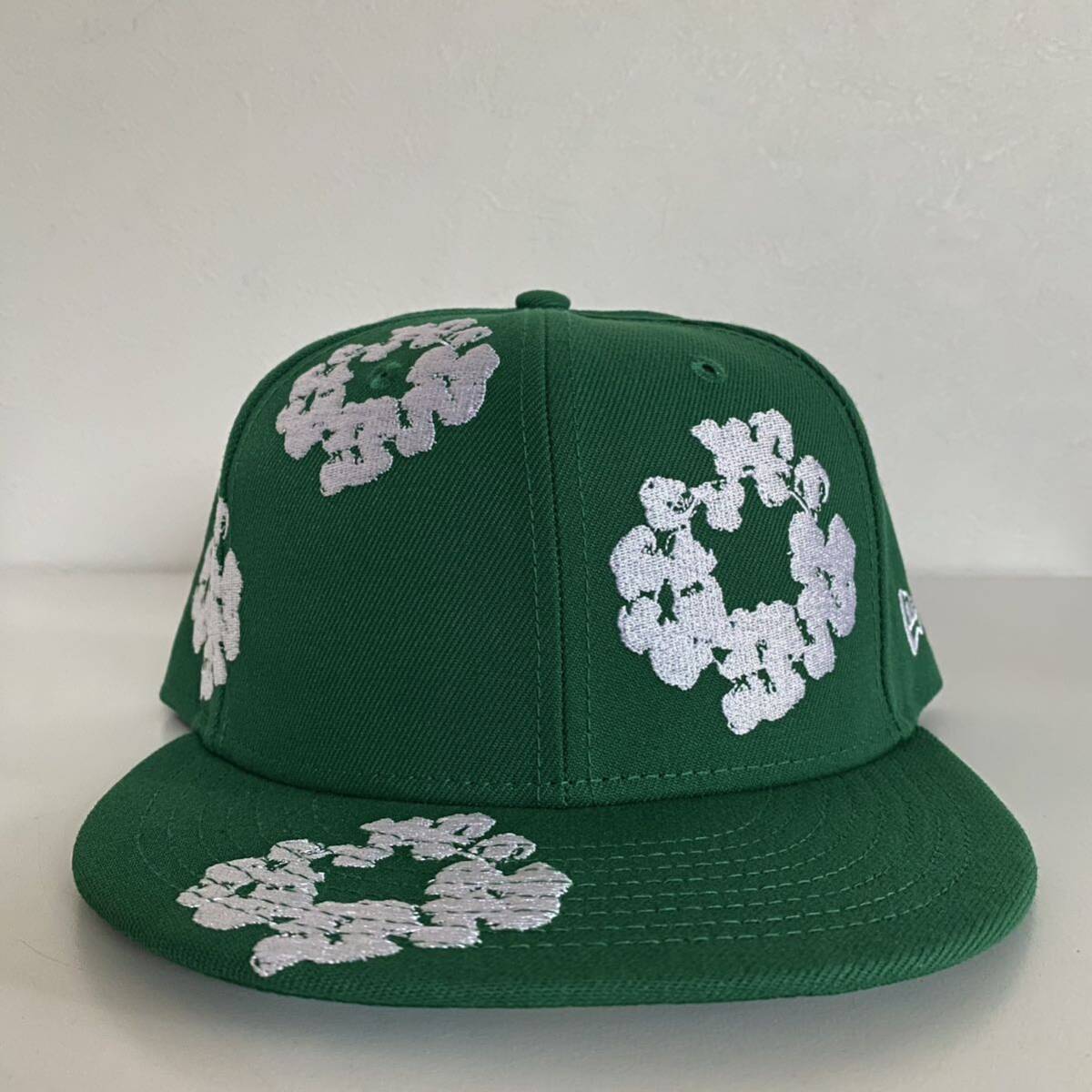 新品 Denim Tears New Era Cotton Wreath Cap Green 7 5/8 60 新品 Denim Tears New Era Cotton Wreath Cap Green 7 5/8 60