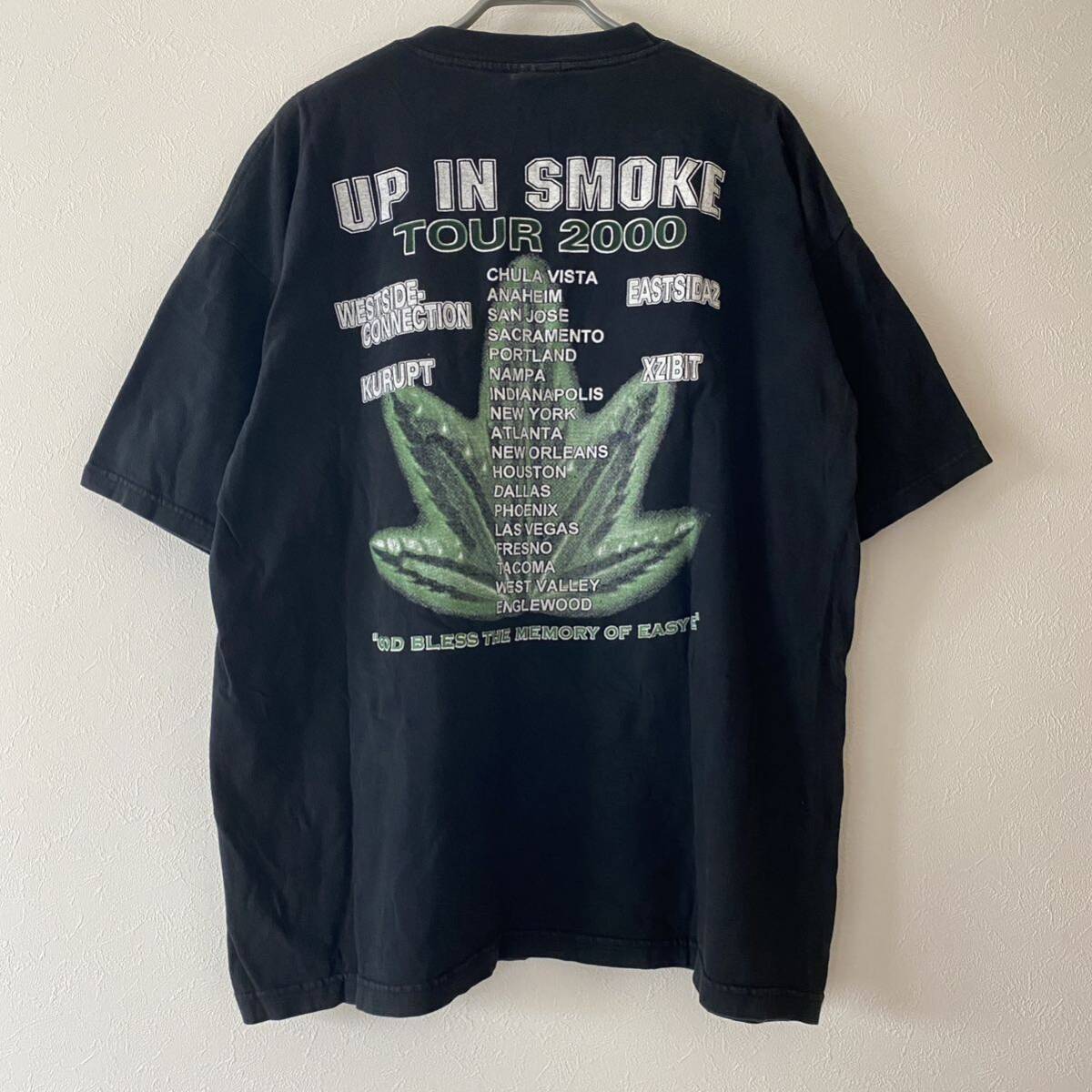激レア 古着 Up In Smoke Tour 2000 Tee Black XL Dr Dre Snoop 激レア 古着 Up In Smoke Tour 2000 Tee Black XL Dr Dre Snoop