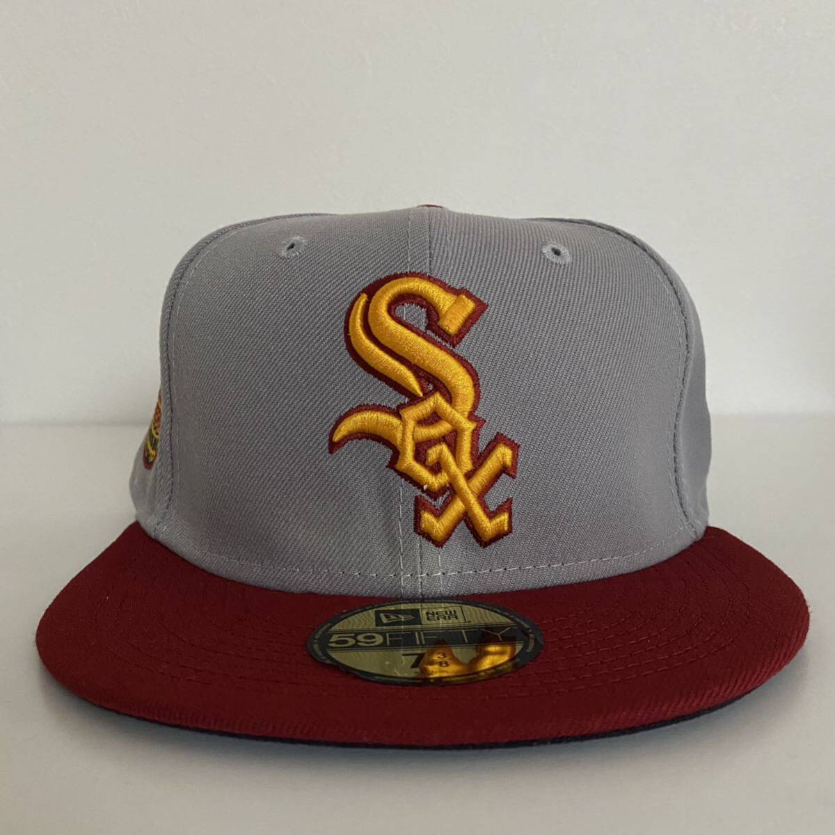 新品 New Era ツバ裏ブラック White Sox 2Tone Grey Cap Black 新品 New Era ツバ裏ブラック White Sox 2Tone Grey Cap Black