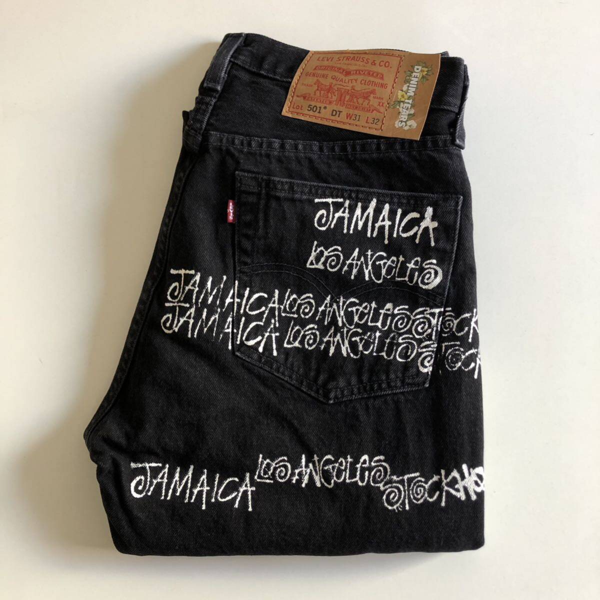 新品 Denim Tears Stussy Our Legacy Levi's 501 Jean Black W31 新品 Denim Tears Stussy Our Legacy Levi's 501 Jean Black W31