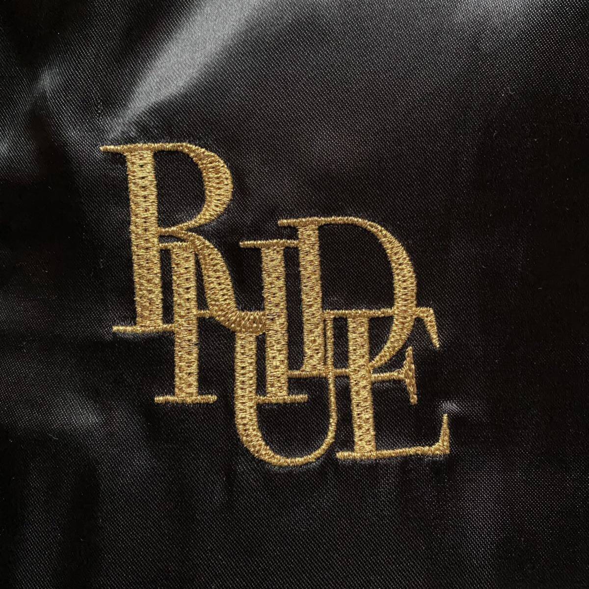 古着 Rhude I Have A Love Souvenir Bomber Jacket Black M 古着 Rhude I Have A Love Souvenir Bomber Jacket Black M