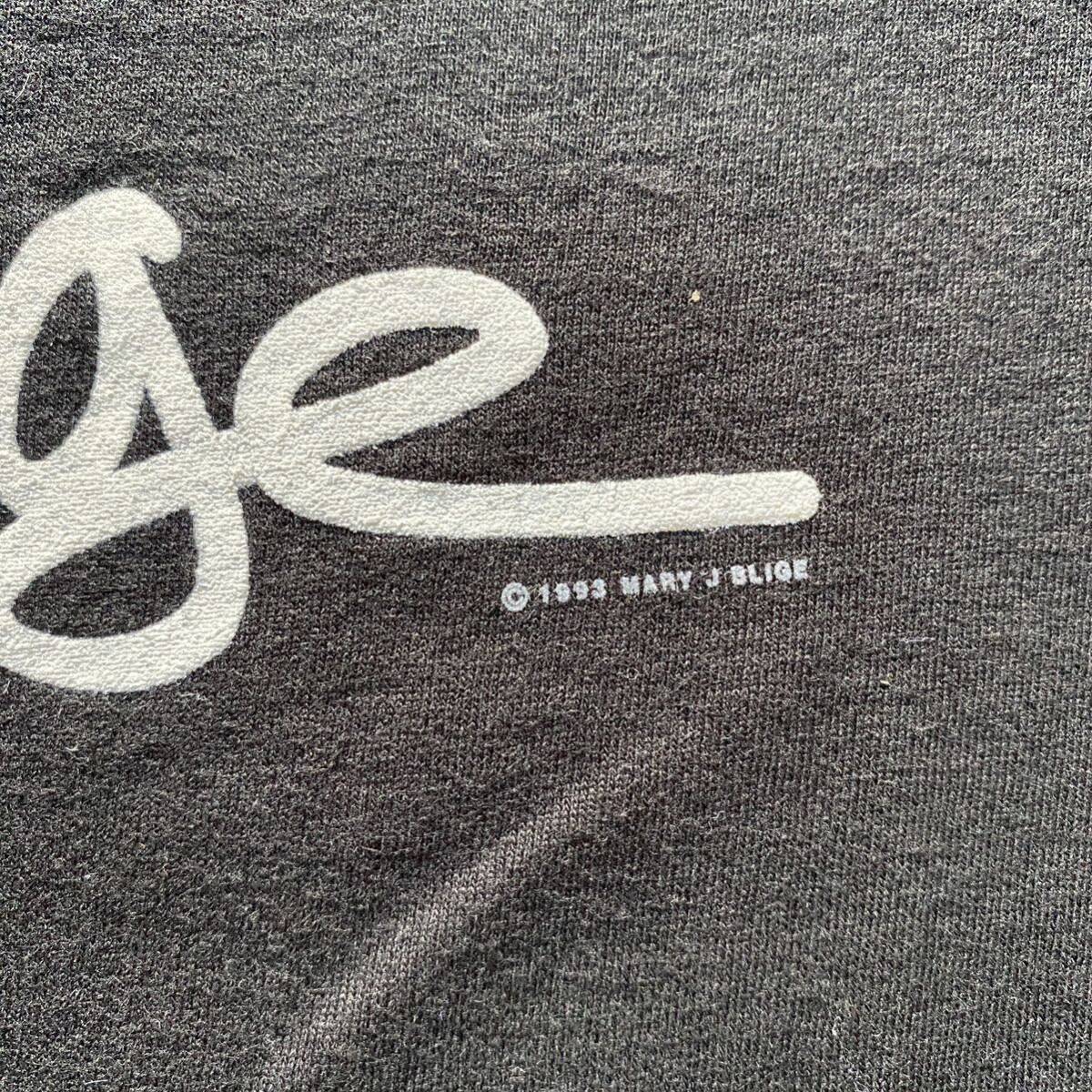 レア 古着 90s Mary J Blige What's The 411 Album Promo Tee L レア 古着 90s Mary J Blige What's The 411 Album Promo Tee L
