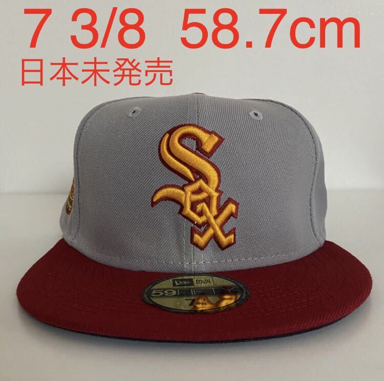 新品 New Era ツバ裏ブラック White Sox 2Tone Grey Cap Black 新品 New Era ツバ裏ブラック White Sox 2Tone Grey Cap Black