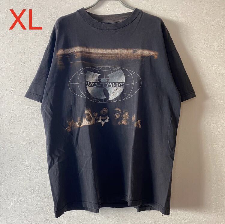 古着 カニエウエスト 着用 90s Wu Tang Clan Forever Tee XL ウータン クラン フォーエバー Tシャツ Rap Band ラップ Kanye West ラップT