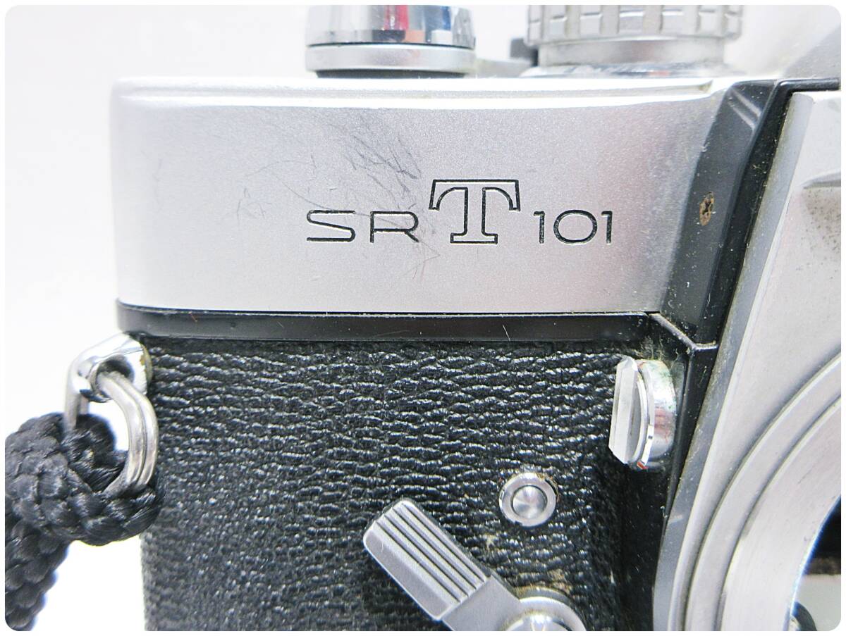 minolta SRT 101 2台 レンズ ケース 他 付属品付きの画像6