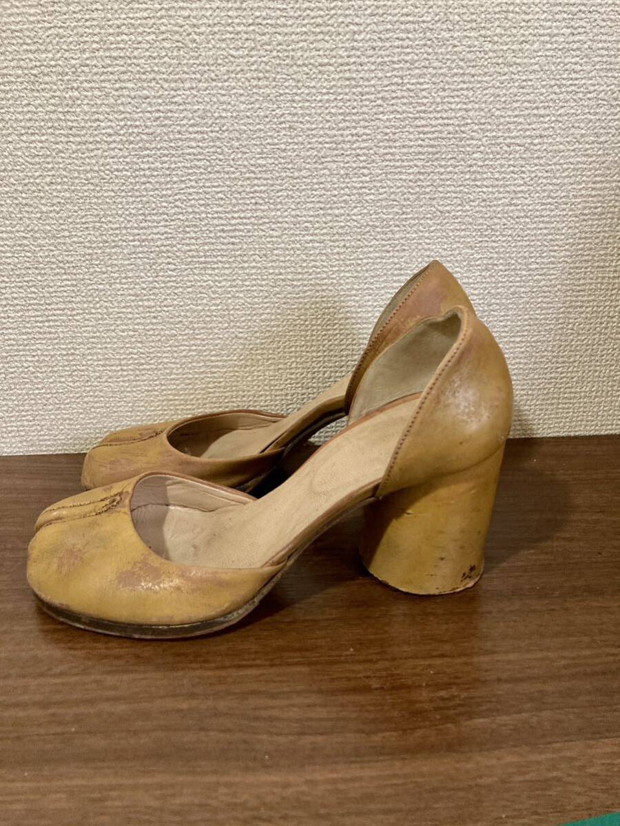 Maison Margiela/メゾン マルジェラ_Womenパンプス ヒール 靴 イタリア製 レザー ハイヒール シューズ 36 23.5cm ジャンクの画像2