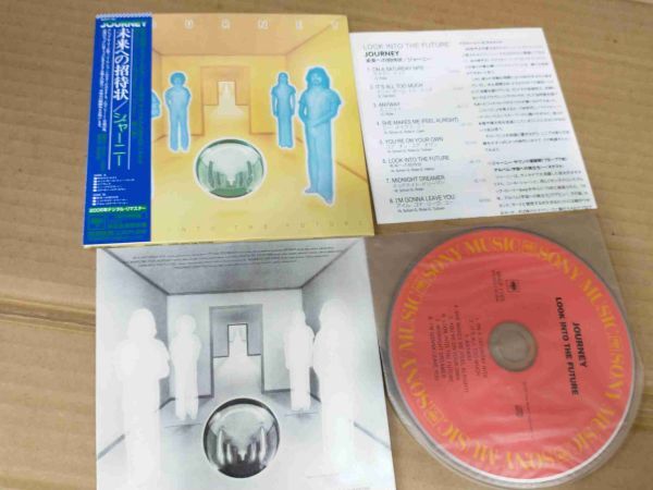 JOURNEY Into The Future MHCP1165 国内盤 紙ジャケCD 帯付 78673_画像1