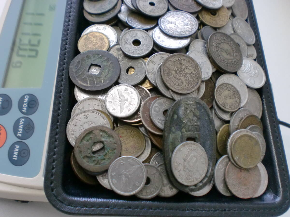 ◆◇1円～♪ 日本古銭 貨幣 硬貨 いろいろまとめて 1.1Kｇ以上◇◆の画像2