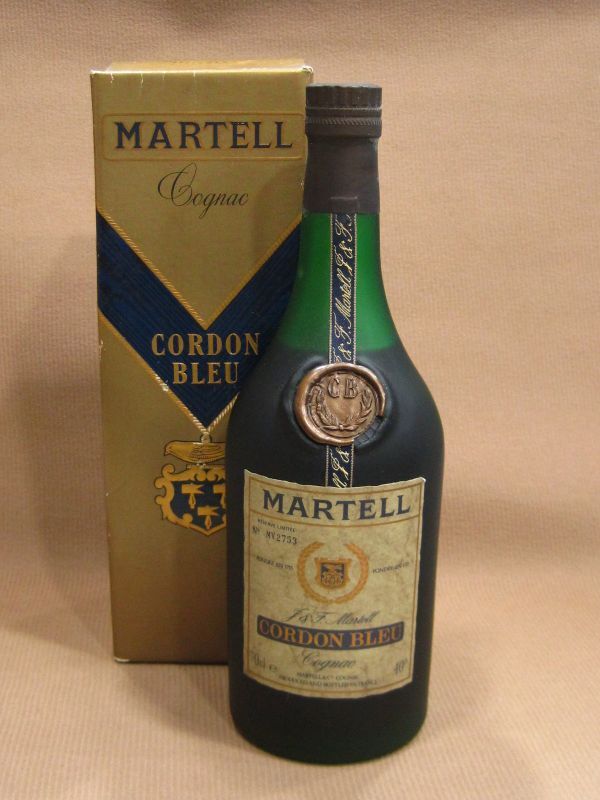 S2-044◆古酒 MARTELL CORDON BLEU マーテル コルドンブルー ブランデー コニャックの画像1