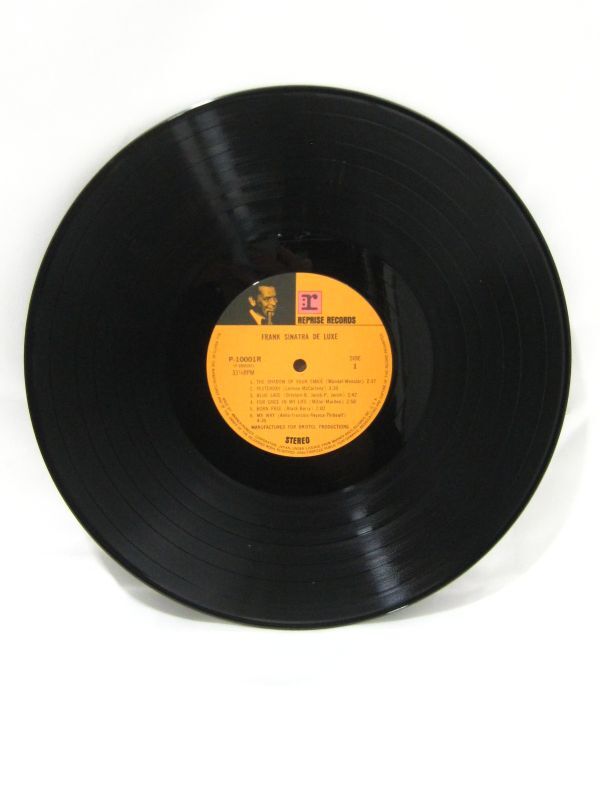 R1-051◆中古 現状品 帯付き Frank Sinatra de luxe フランク・シナトラ・デラックス LP盤 レコード P-10001R_画像4