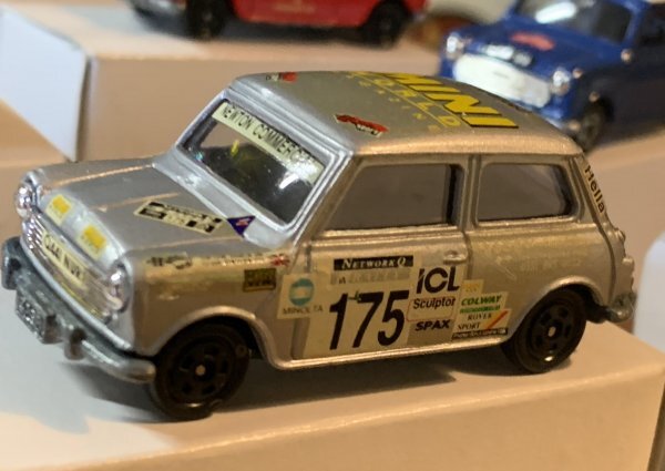 ミニクーパー mini cooper TRAFFIC TT/043 ネットワークラリー No.175 斜線なしの画像1