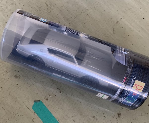 タイヨー ラジ缶 スカイラインGTR ケンメリ シルバーの画像3