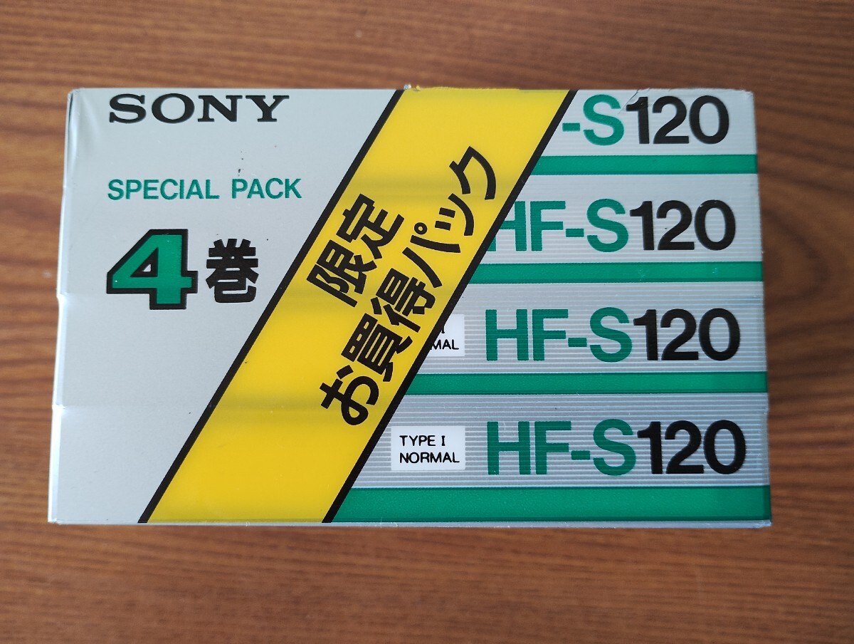 未開封 カセットテープ SONY HF-S1204巻パックの画像3
