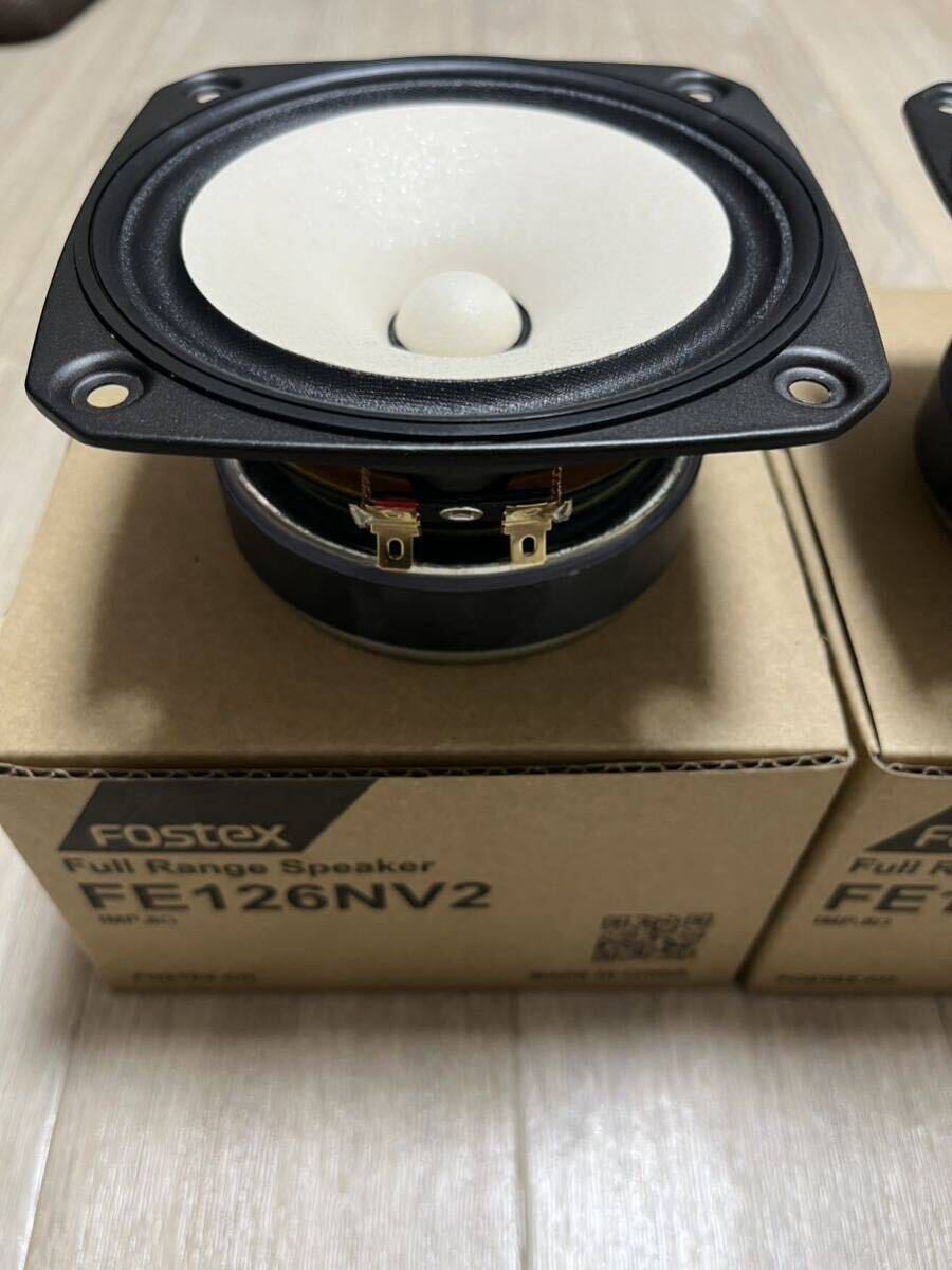 FOSTEX FE126NV2 12cm フルレンジスピーカーユニット ペア _画像3