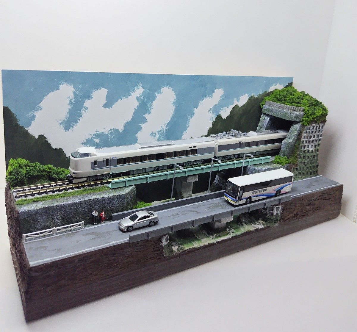 ジオラマ模型 こだわりの奥行き9cmシリーズ鉄道編 Nゲージ ジオラマ模型 こだわりの奥行き9cmシリーズ鉄道編 Nゲージ